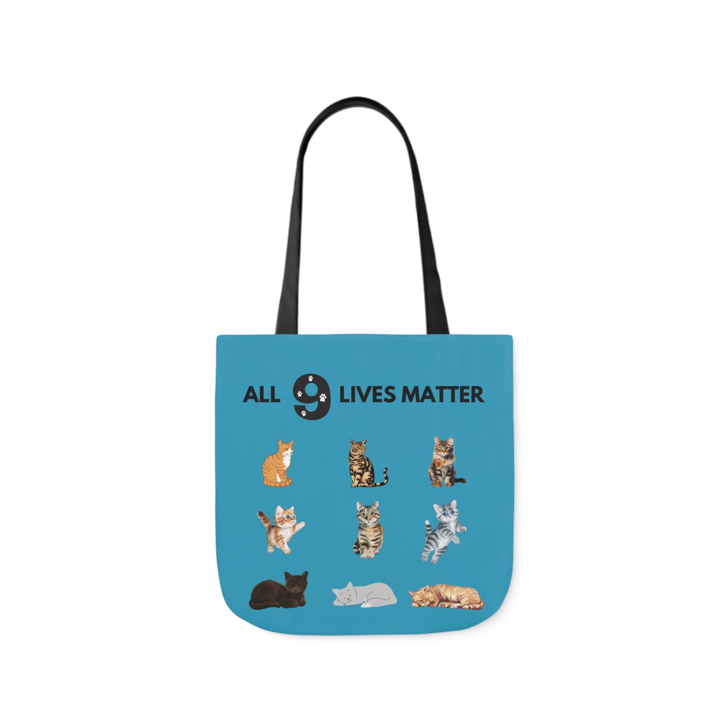 Cat Canvas Tote Bag