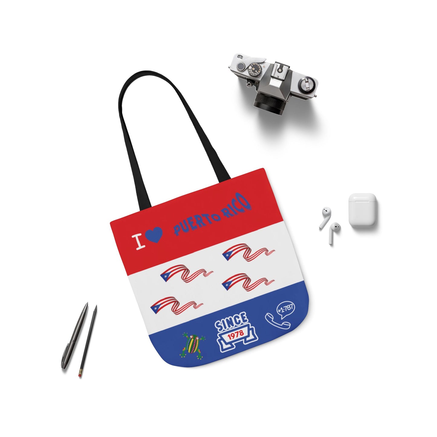 Puerto Rico Canvas Tote Bag