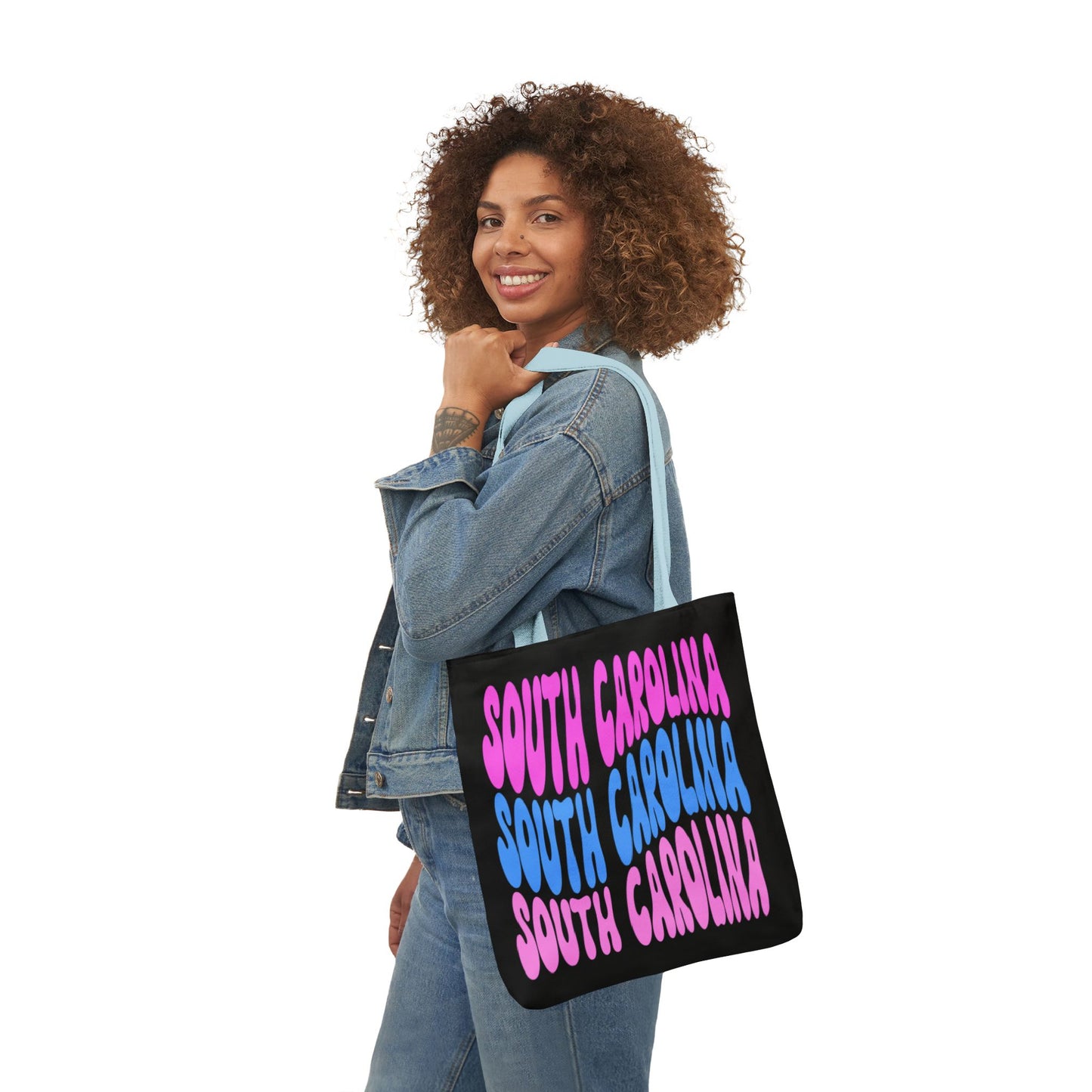 Canvas Tote Bag, South Carolina Theme