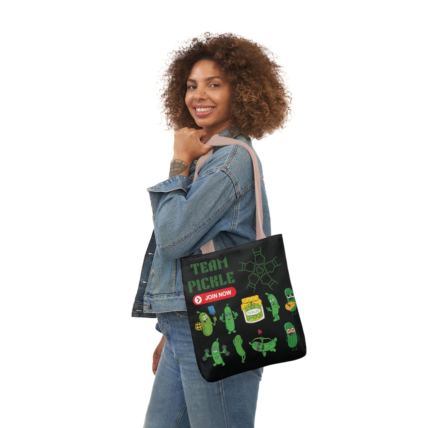 Turtle Canvas Tote Bag, 5-Color Straps