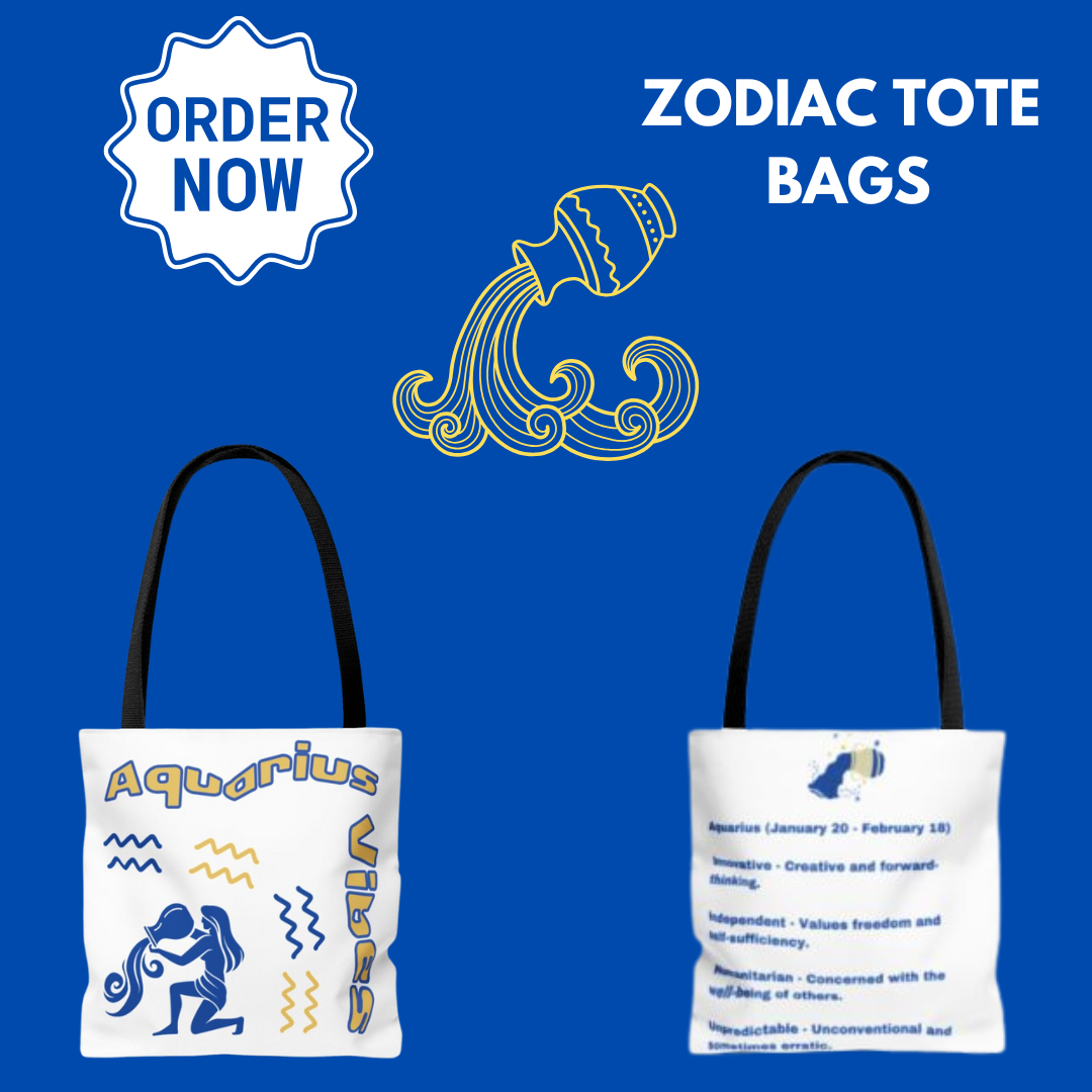 Zodiac Tote Bags