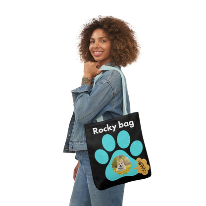 Personalized Dog Canvas Tote Bag