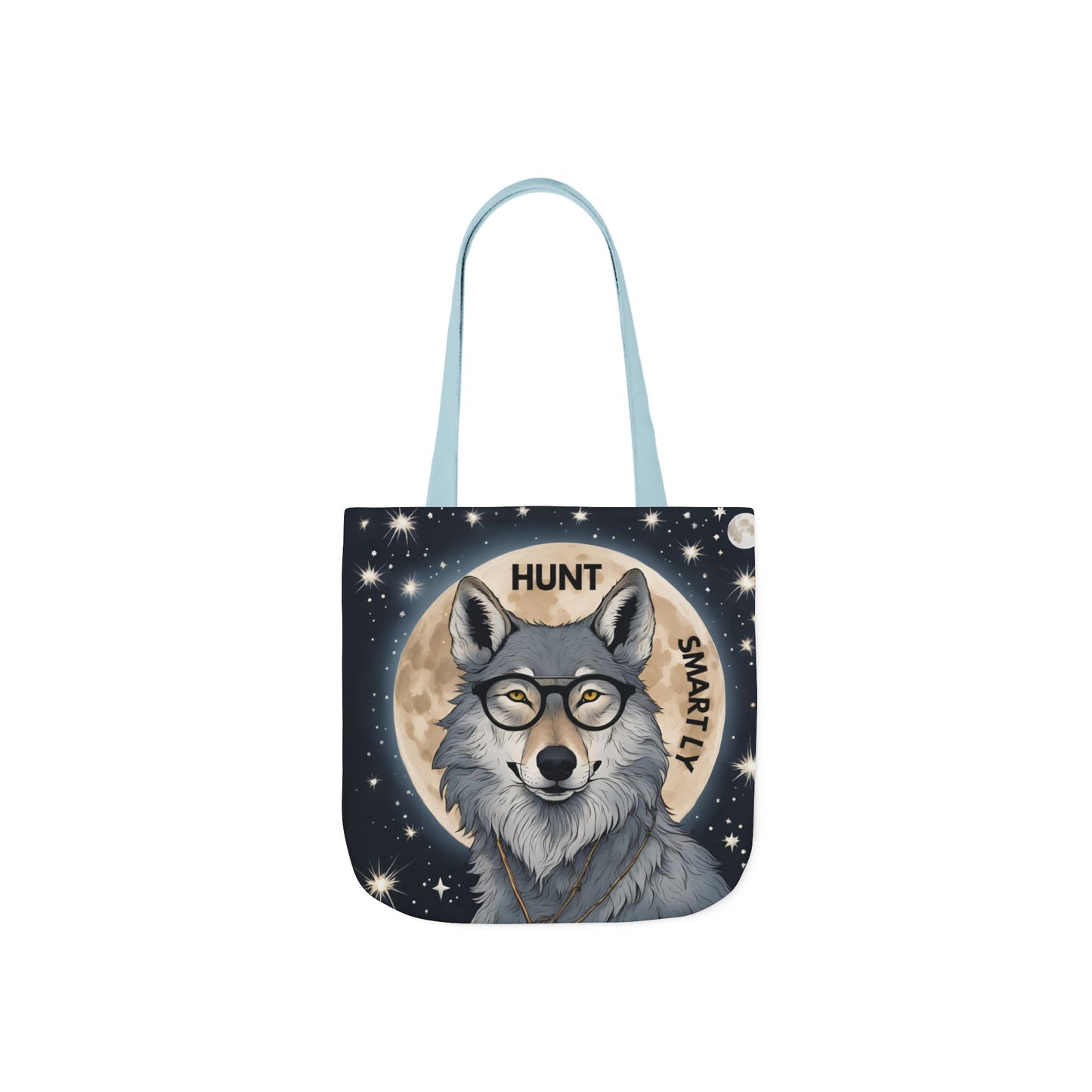 Canvas Tote Bag for Wolf Lovers