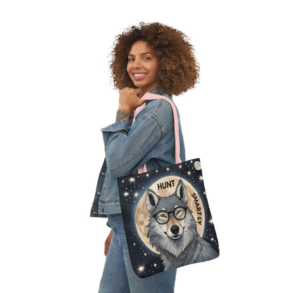 Canvas Tote Bag for Wolf Lovers
