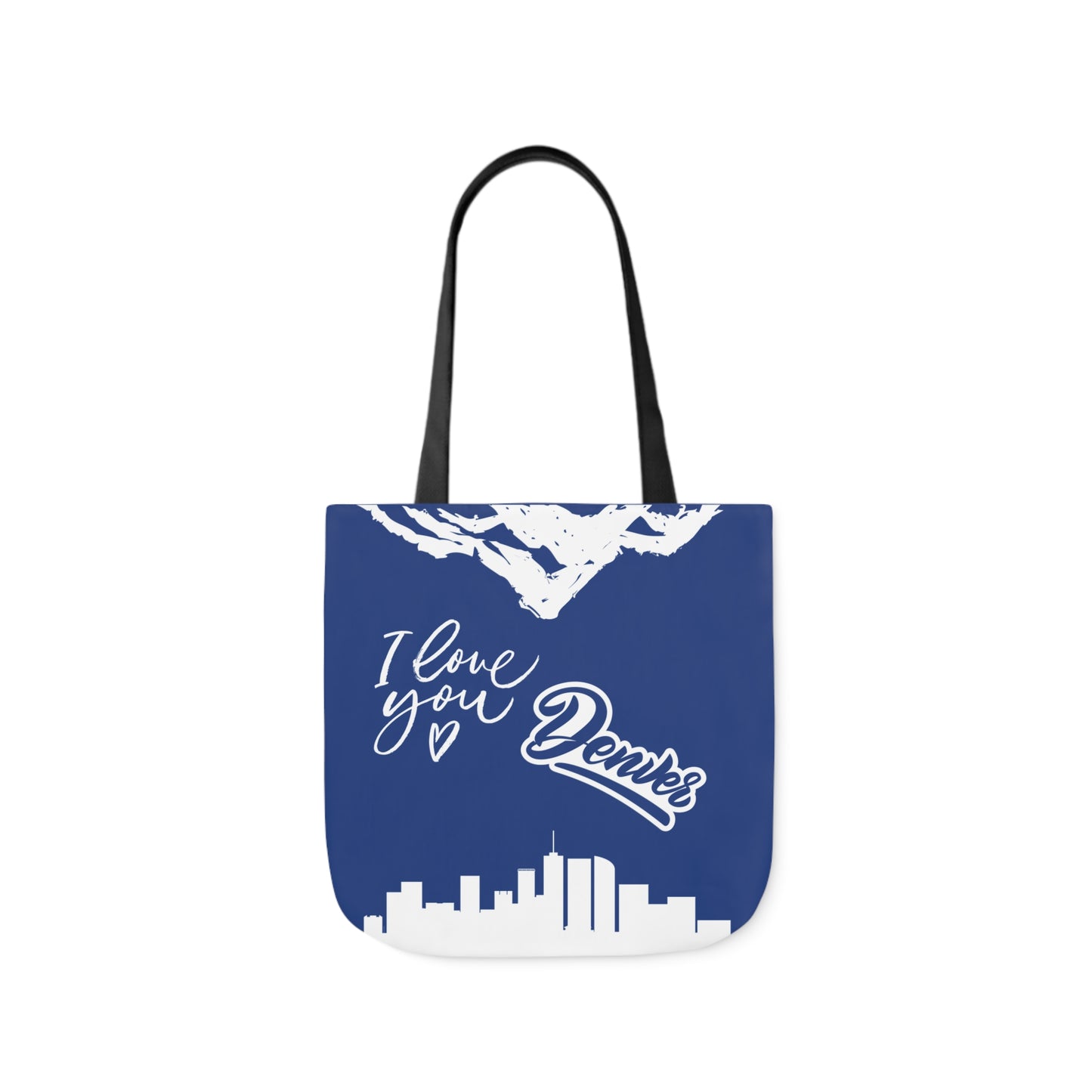 Canvas Tote Bag Denver Colorado Theme