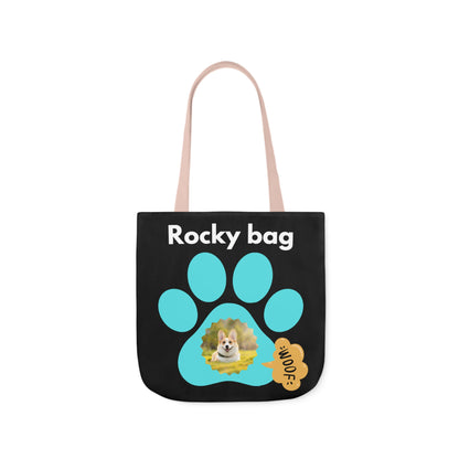 Personalized Dog Canvas Tote Bag