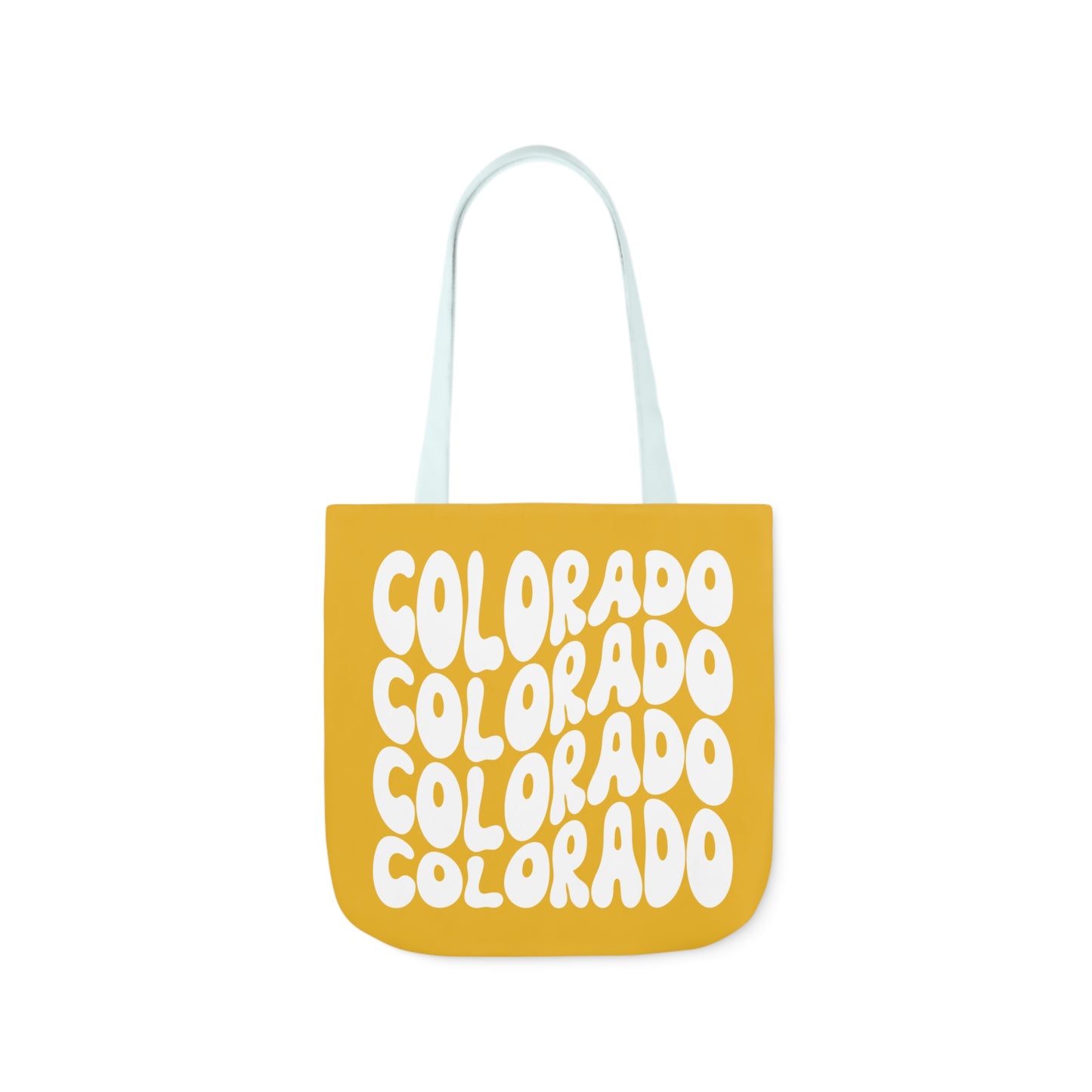 Canvas Tote Bag Denver Colorado Theme