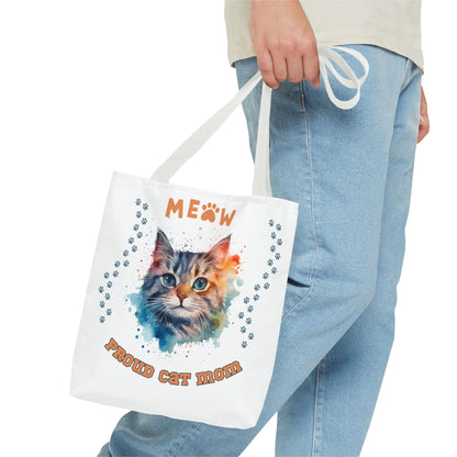 Cat Tote Bag (AOP)