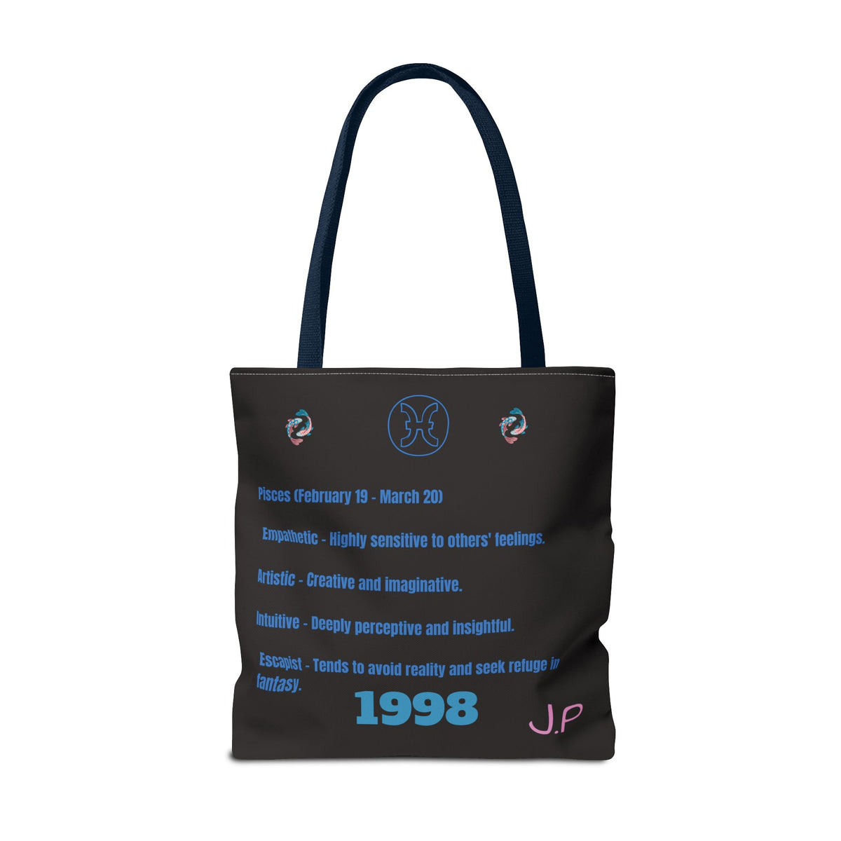 Pisces Vibes Zodiac Tote