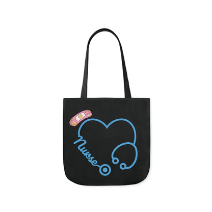 Black Nurse Tote Bag