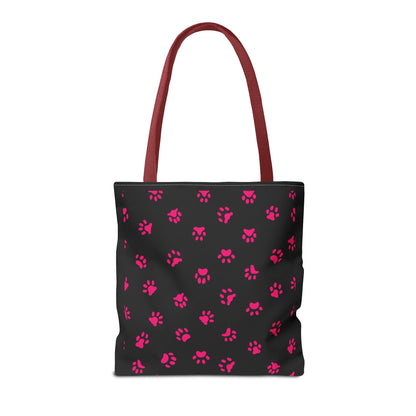 Personalized Cat Lover Canvas Tote Bag — "I  Cat name" Customizable Cat Photo Tote