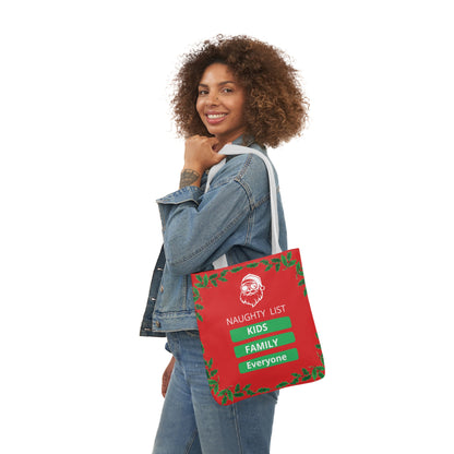 Christmas Canvas Tote Bag