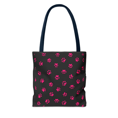 Personalized Cat Lover Canvas Tote Bag — "I  Cat name" Customizable Cat Photo Tote