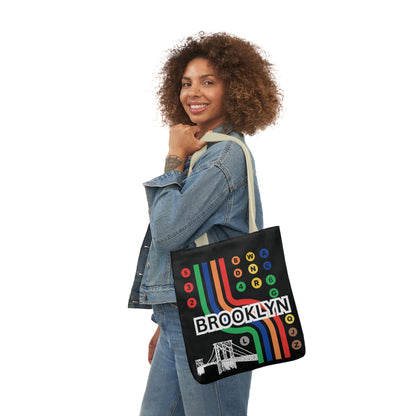 Canvas Tote Bag - Brooklyn Design