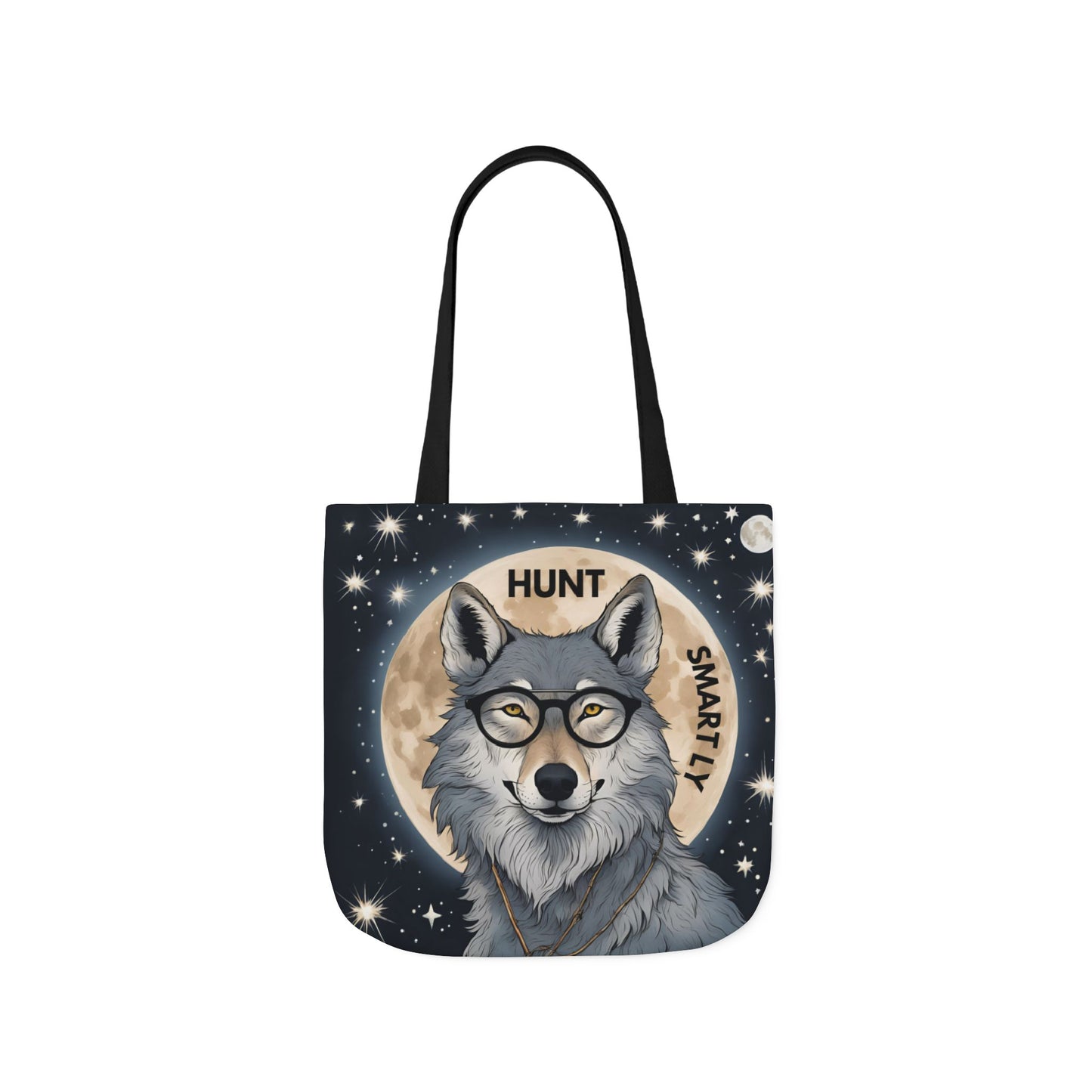 Canvas Tote Bag for Wolf Lovers