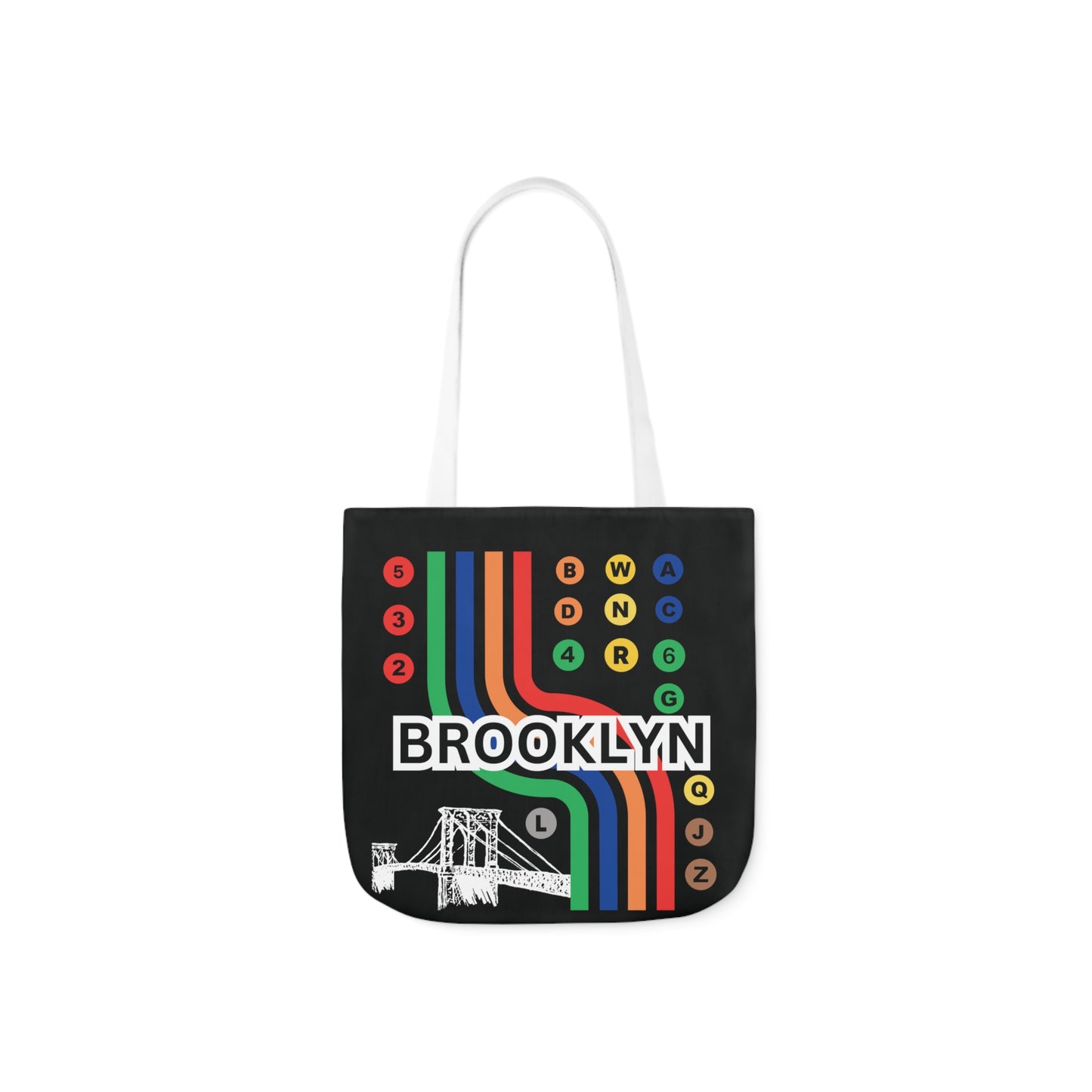 Canvas Tote Bag - Brooklyn Design