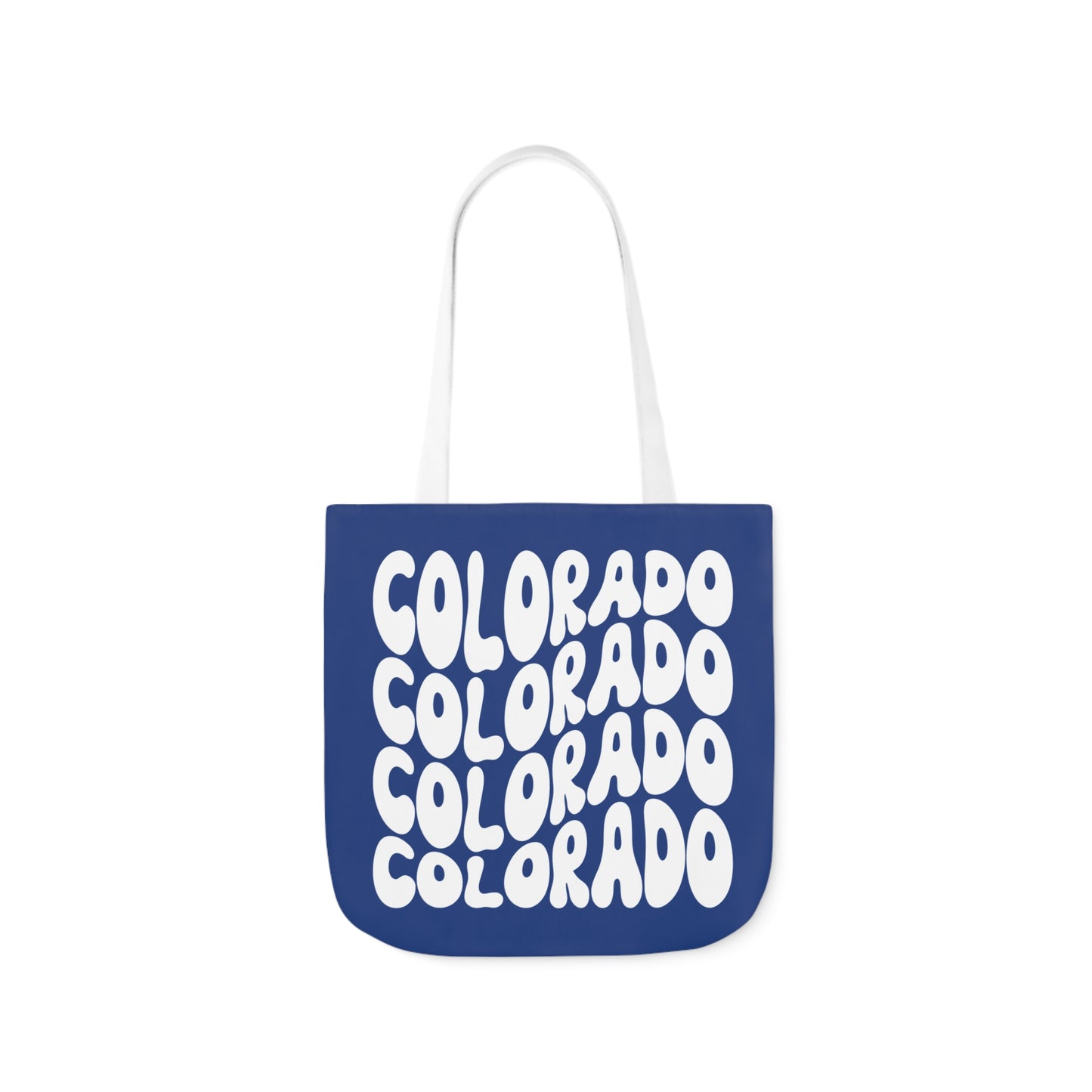 Canvas Tote Bag Denver Colorado Theme