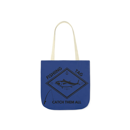 Fishing Canvas Tote Bag