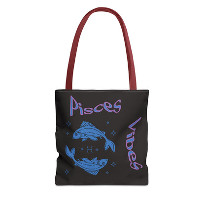 Pisces Vibes Zodiac Tote