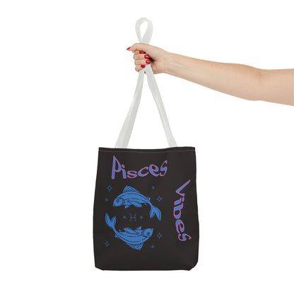 Pisces Vibes Zodiac Tote