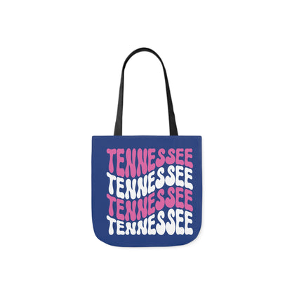 Canvas Tote Bag Nashville Blue