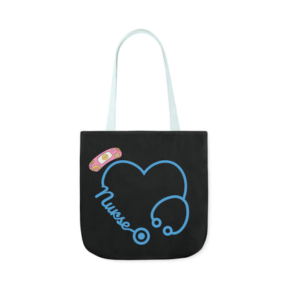 Black Nurse Tote Bag