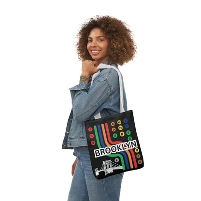 Canvas Tote Bag - Brooklyn Design