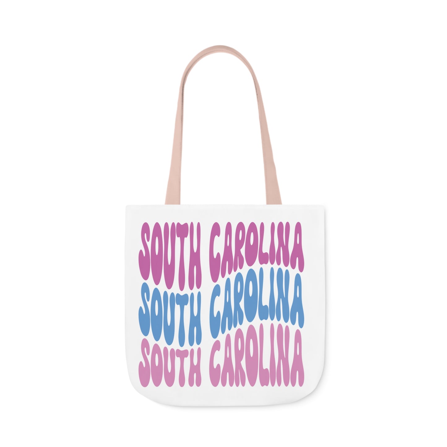 South Carolina Canvas Tote Bag, 5-Color Straps