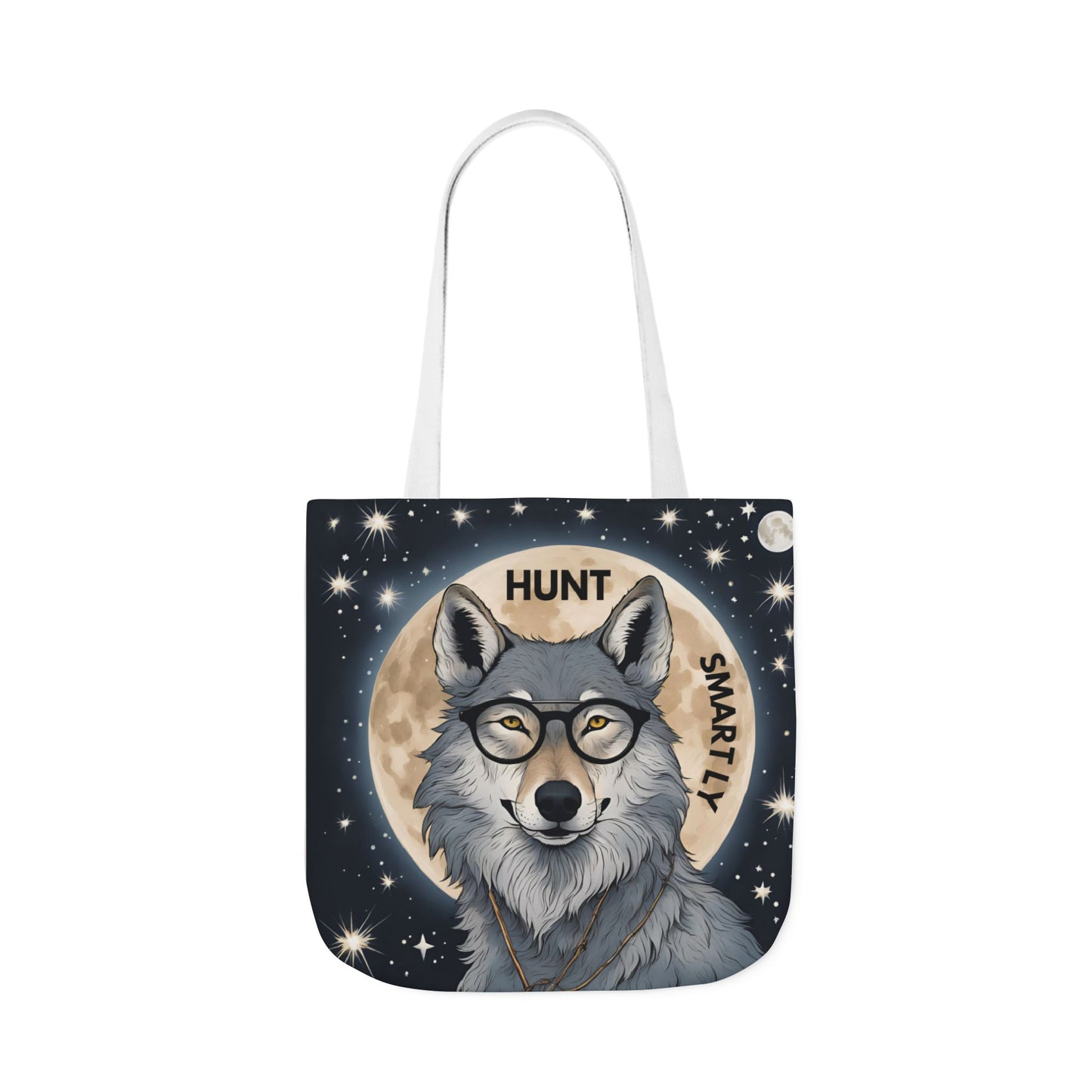 Canvas Tote Bag for Wolf Lovers