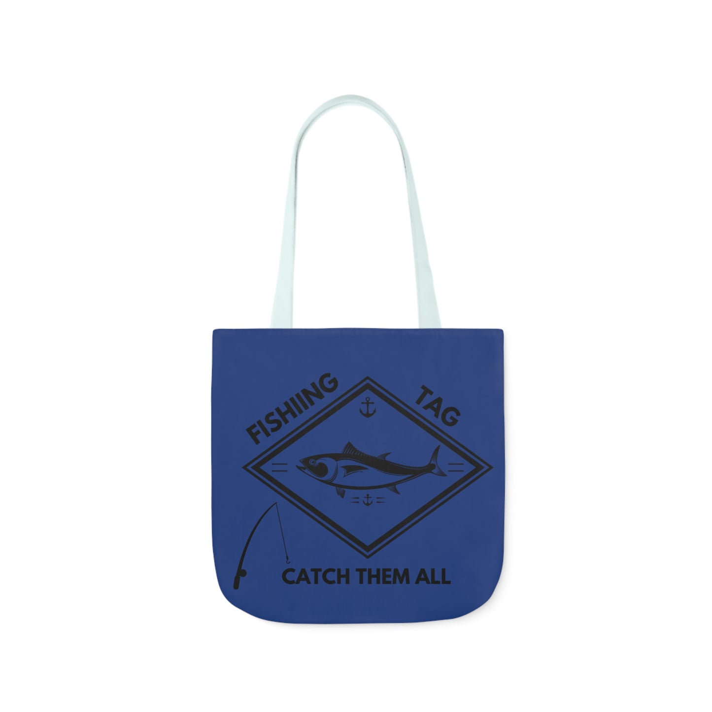 Fishing Canvas Tote Bag