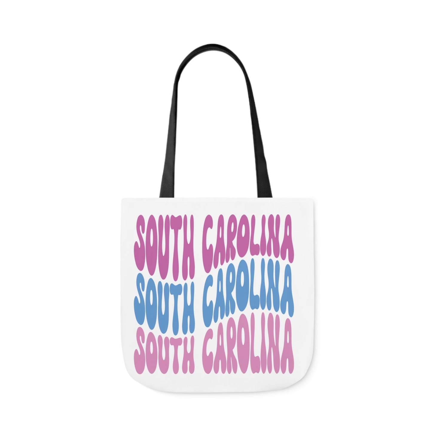 South Carolina Canvas Tote Bag, 5-Color Straps