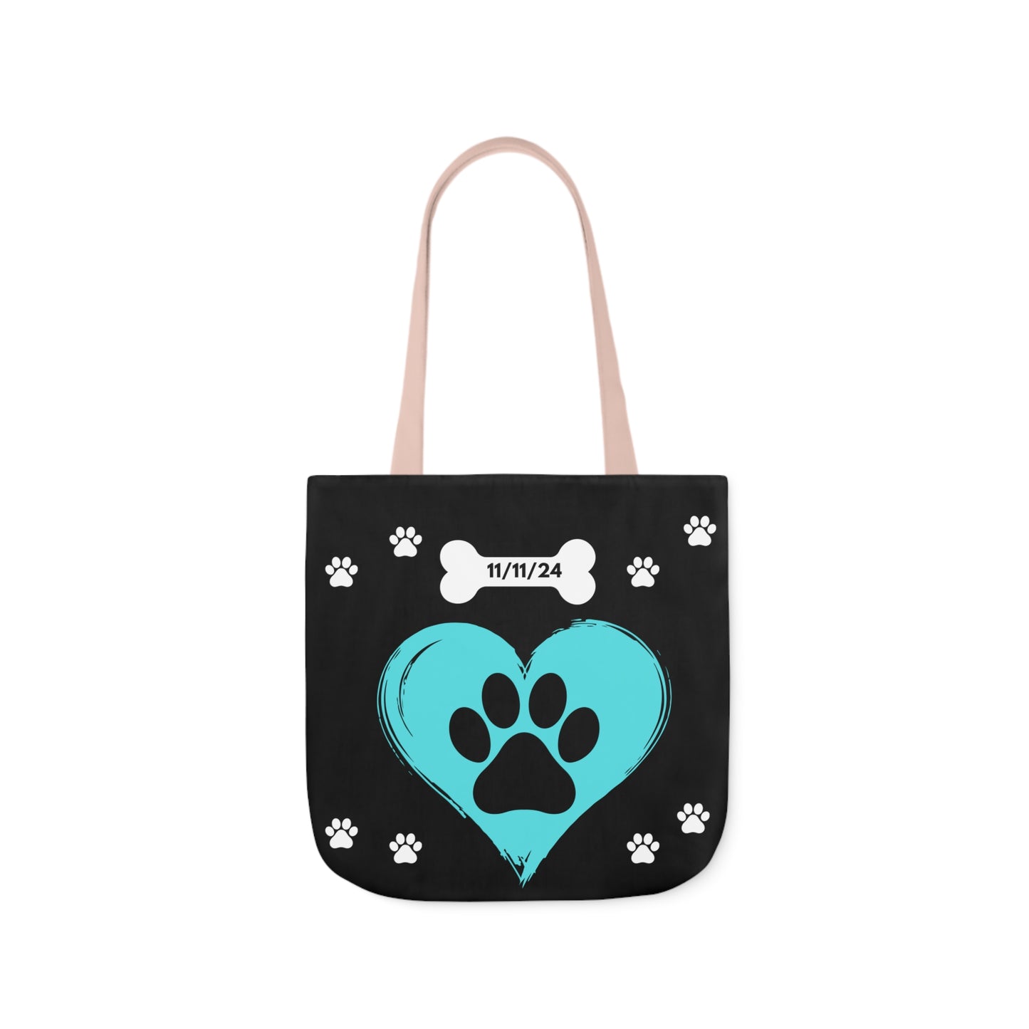 Personalized Dog Canvas Tote Bag