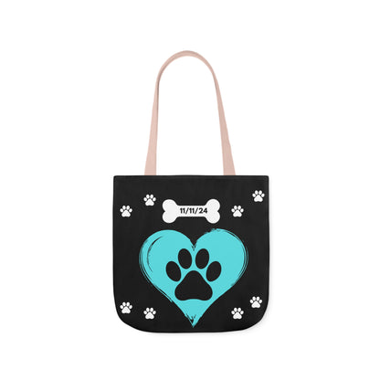 Personalized Dog Canvas Tote Bag