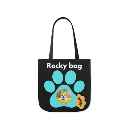 Personalized Dog Canvas Tote Bag