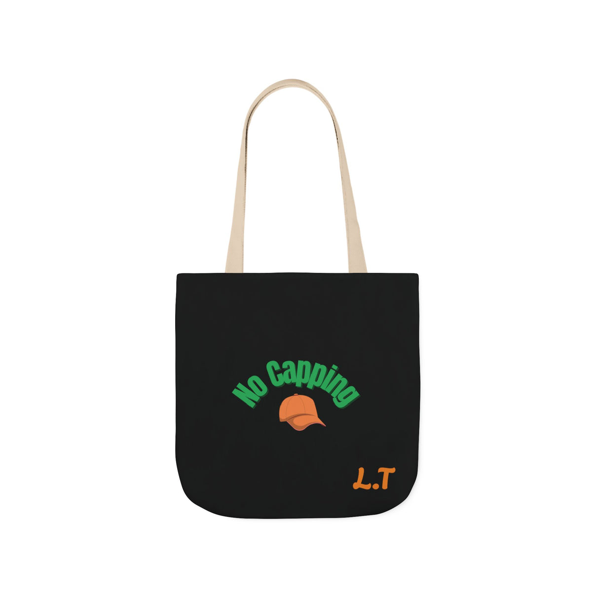 Personalized initial NY Retro Subway Canvas Tote — Colorful Graphic Market Bag