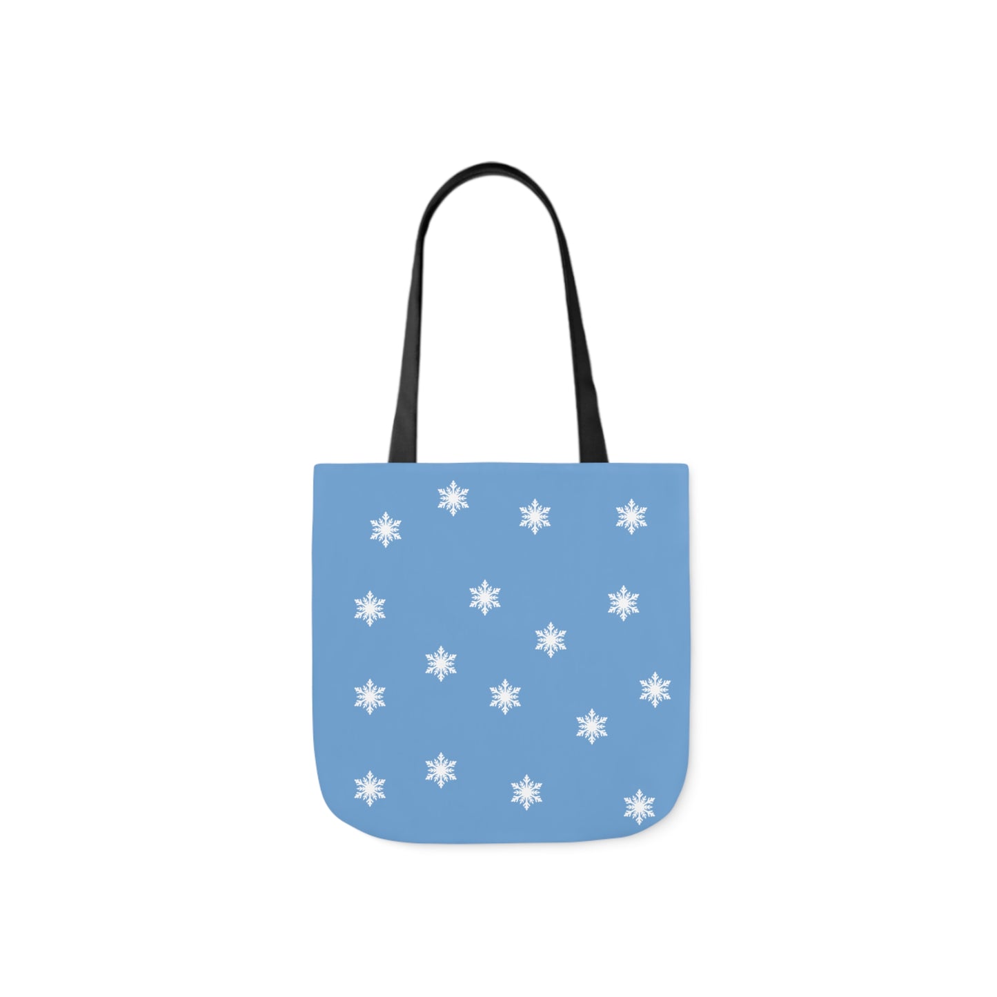 Blue Snowman Tote Bag