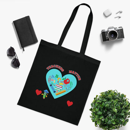 Teacher Tote Bag - Cotton Tote for Teachers