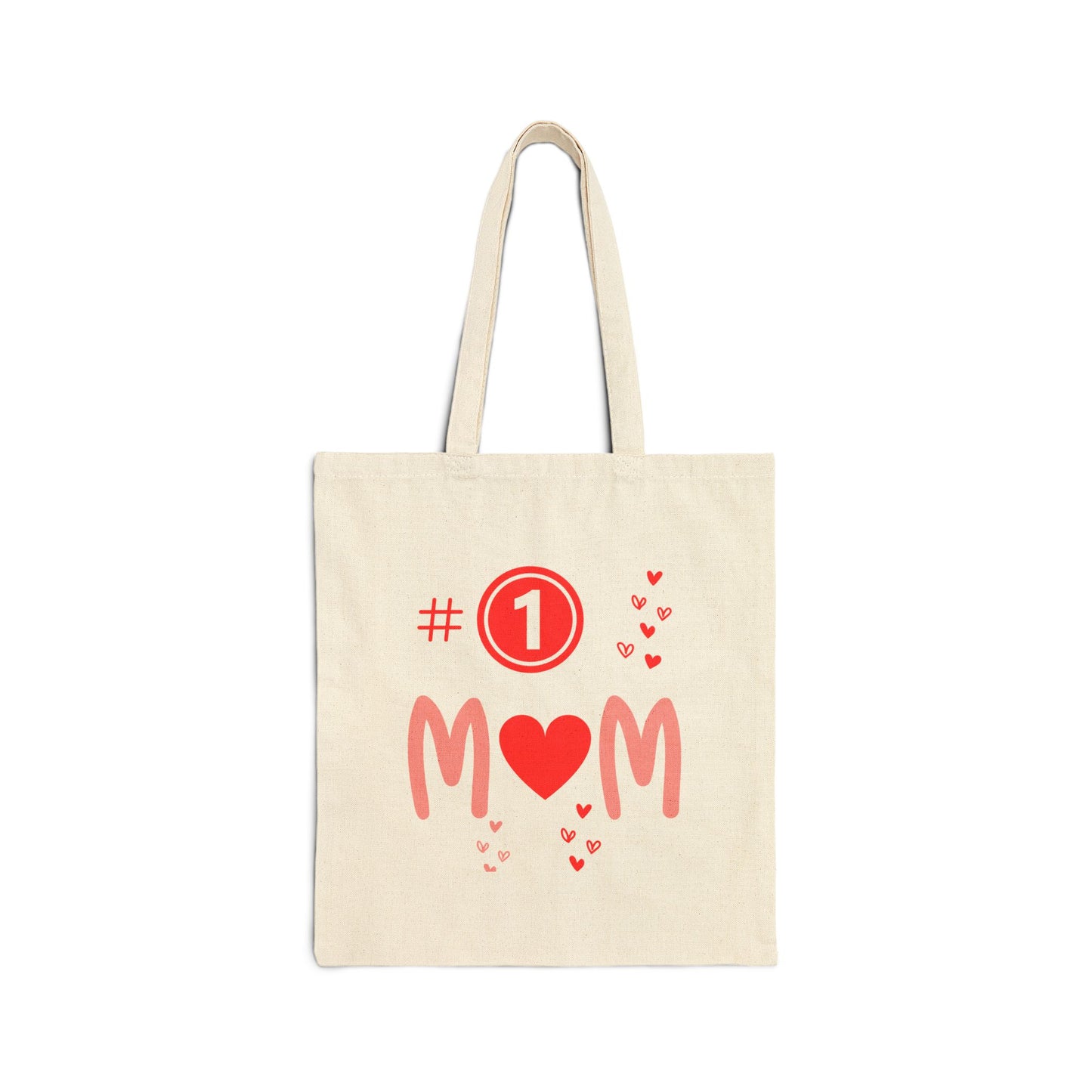 Mom Cotton Canvas Tote Bag