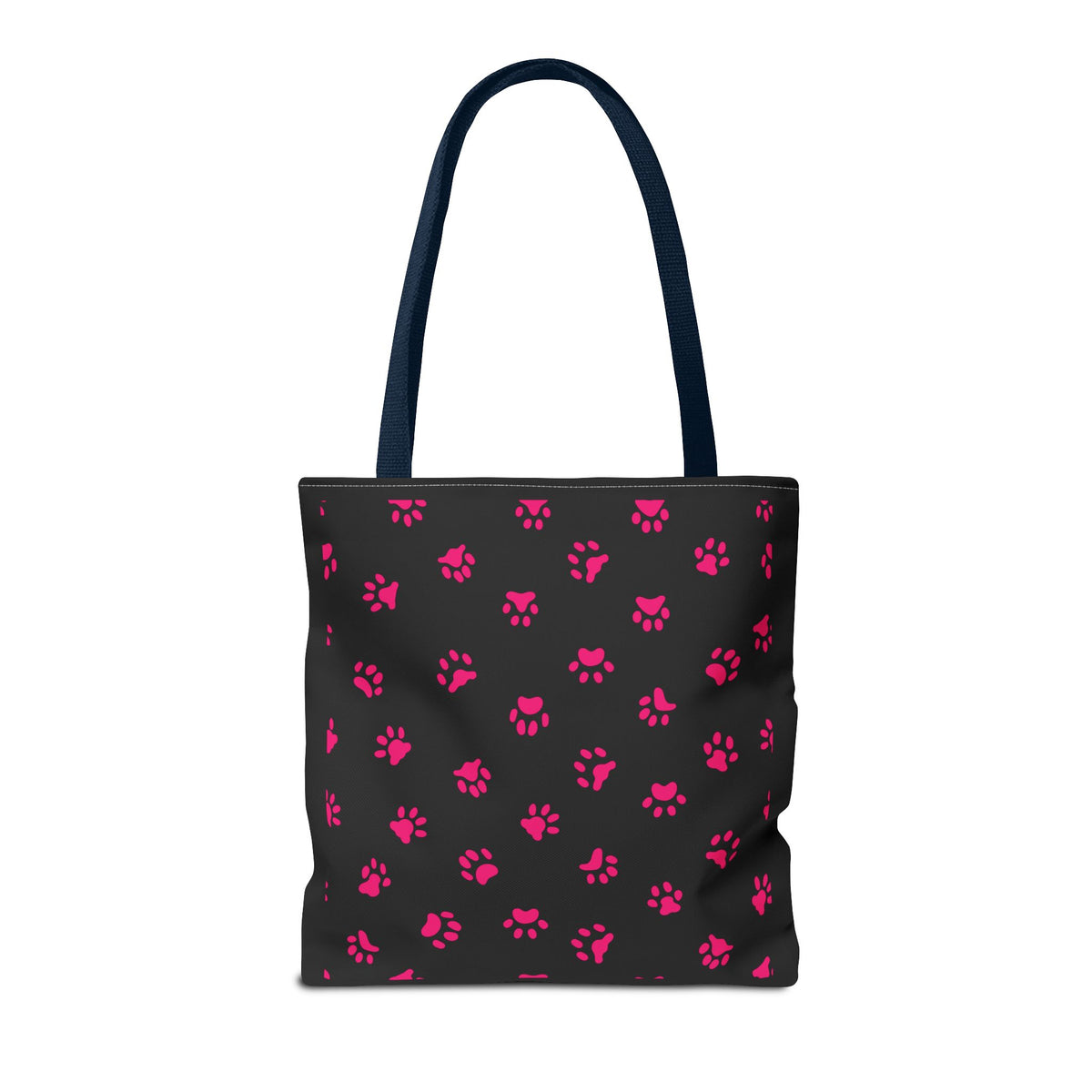 Personalized Cat Lover Canvas Tote Bag — "I  Cat name" Customizable Cat Photo Tote