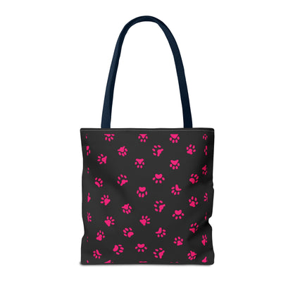 Personalized Cat Lover Canvas Tote Bag — "I  Cat name" Customizable Cat Photo Tote