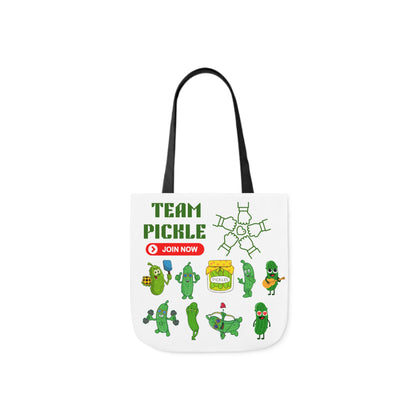 Turtle Canvas Tote Bag, 5-Color Straps