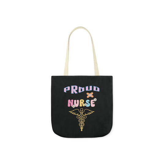 Black Nurse Tote Bag