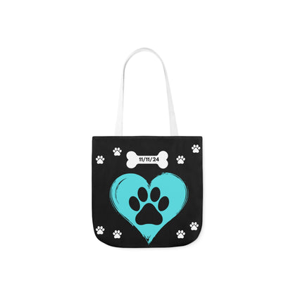 Personalized Dog Canvas Tote Bag