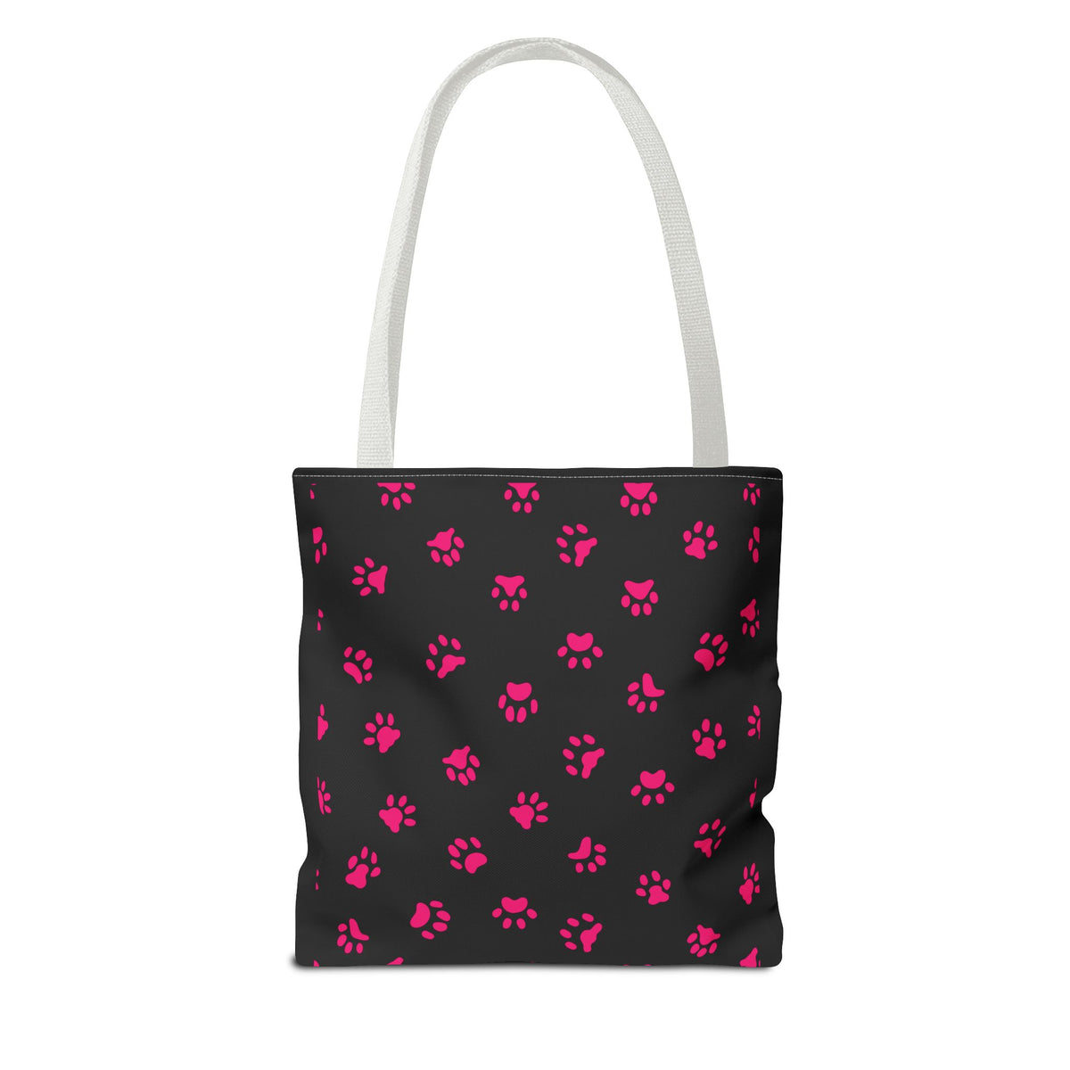 Personalized Cat Lover Canvas Tote Bag — "I  Cat name" Customizable Cat Photo Tote