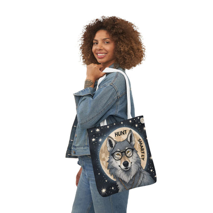 Canvas Tote Bag for Wolf Lovers