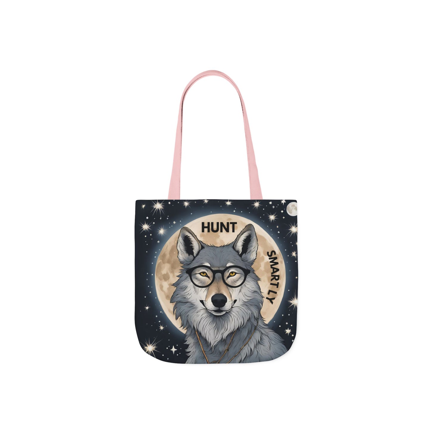 Canvas Tote Bag for Wolf Lovers