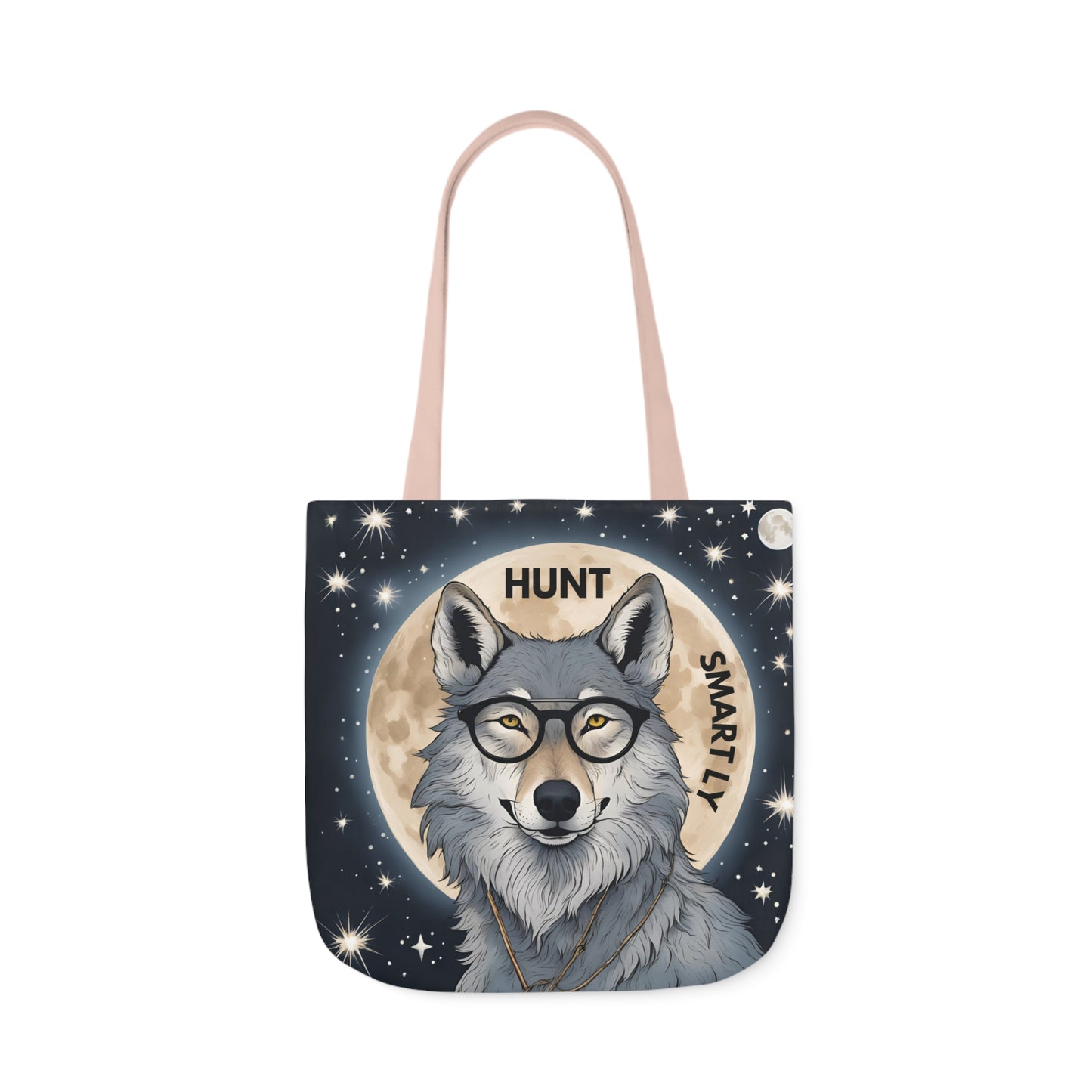 Smart Wolf Tote Bag