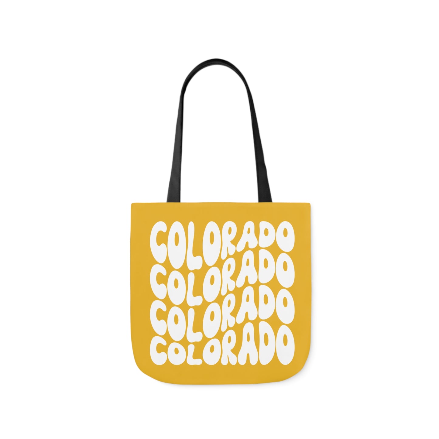 Canvas Tote Bag Denver Colorado Theme