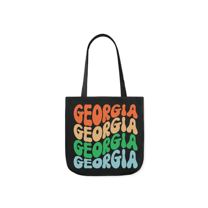 Canvas Tote Bag Georgia City