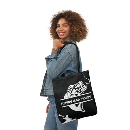 Fishing Canvas Tote Bag